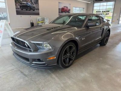 2014 Ford Mustang GT Premium in Sterling Gray Metallic — front three-quarter view