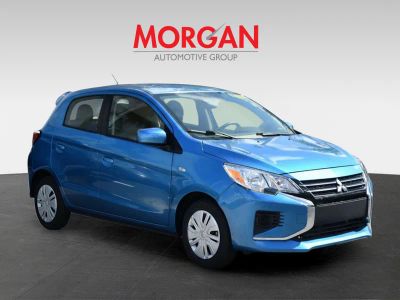 2024 Mitsubishi Mirage — rear three-quarter view