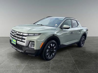 2025 Hyundai Santa Cruz — rear three-quarter view