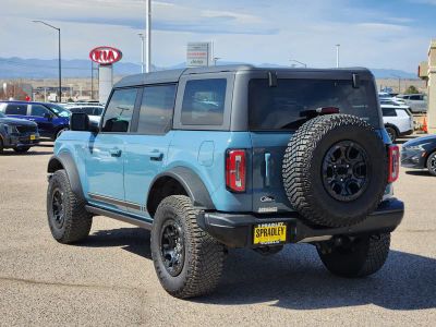 2021 Ford Bronco — rear three-quarter view