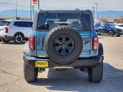 2021 Ford Bronco — interior view