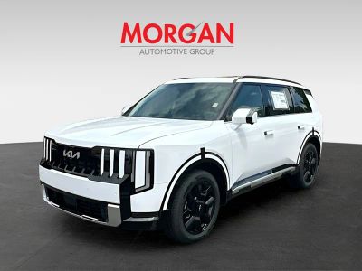 2027 Kia Telluride Hybrid — rear three-quarter view