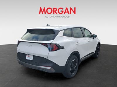 2026 Kia Sportage — rear three-quarter view