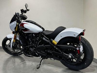 2025 Indian Motorcycle 101 Scout Ghost White Metallic with Graphics - Photo 5