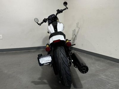2025 Indian Motorcycle 101 Scout Ghost White Metallic with Graphics - Photo 6