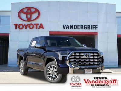 2026 Toyota Tundra N/A in Blueprint — front three-quarter view