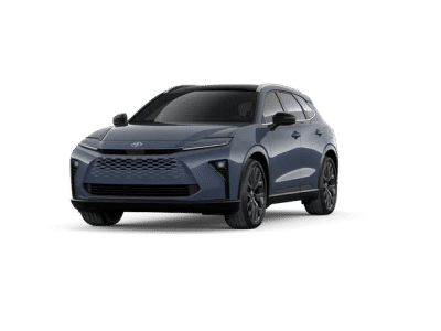 2026 Toyota Crown Signia Limited in Blue — front three-quarter view