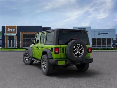 2026 Jeep Wrangler — rear three-quarter view
