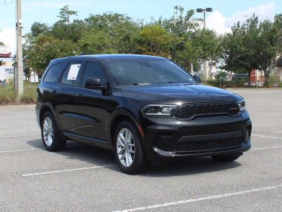 2023 Dodge Durango GT Launch Edition in Db Black Clearcoat — front three-quarter view