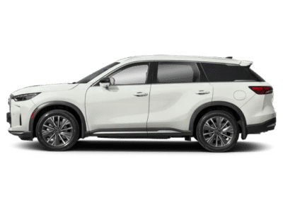 2027 INFINITI QX60 — rear three-quarter view
