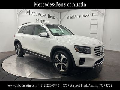 2026 Mercedes-Benz GLB 250 in White — front three-quarter view