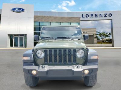 2021 Jeep Wrangler — side profile view