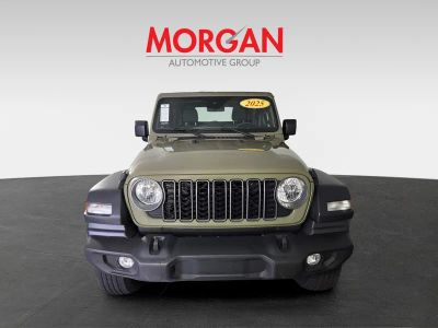 2025 Jeep Wrangler — rear three-quarter view