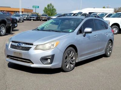 2013 Subaru Impreza 2.0i Sport Premium in Ice Silver Metallic — front three-quarter view
