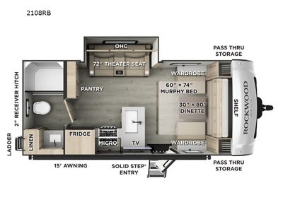 2026 Forest River RV Rockwood Mini Lite - Photo 2