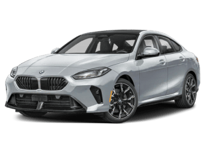 2026 BMW 2 Series 228 in Brooklyn Grey Metallic — front three-quarter view