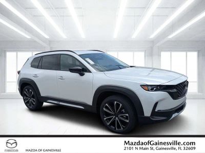 2026 Mazda CX-50 2.5 Turbo in Beige — front three-quarter view