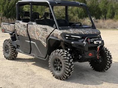 2026 Can-Am Defender MAX X mr HD11 with half-doors Dark Wildland Camo - Photo 2