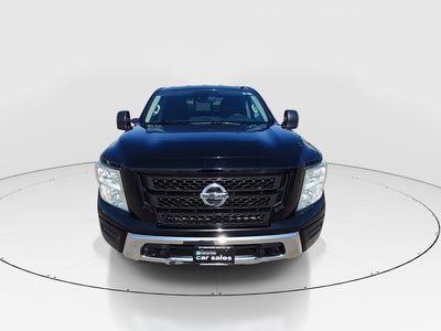 2021 Nissan Titan — side profile view
