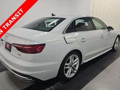 2023 Audi A4 Sedan — rear three-quarter view