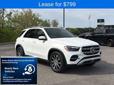 2026 Mercedes-Benz GLE 350 in Polar White — front three-quarter view