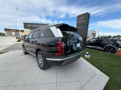2026 Hyundai Palisade Hybrid — rear three-quarter view