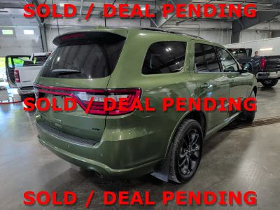 2021 Dodge Durango — rear three-quarter view