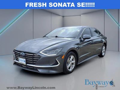 2023 Hyundai Sonata — rear three-quarter view