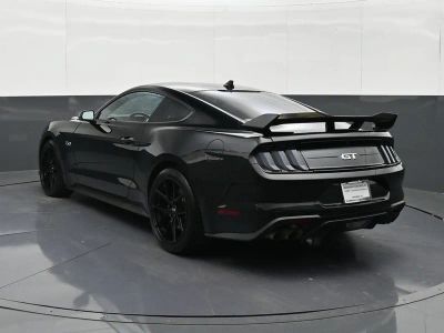 2022 Ford Mustang — rear three-quarter view