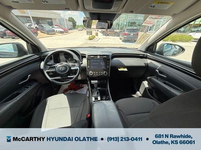 2023 Hyundai Tucson — rear three-quarter view