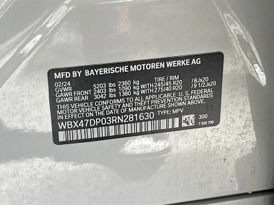 2024 BMW X3 — photo 34 view