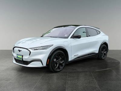 2023 Ford Mustang Mach-E — rear three-quarter view