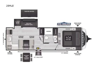 2024 Keystone RV Cougar Half-Ton — front three-quarter view