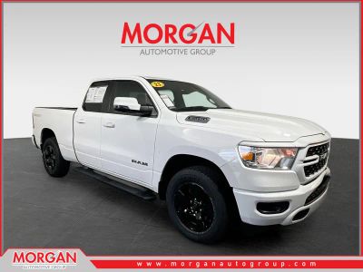 2023 Ram 1500 Big Horn/Lone Star in Bright White Clearcoat — front three-quarter view
