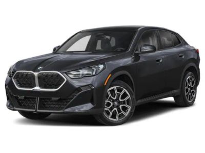 2026 BMW X2 xDrive28i in Black Sapphire Metallic — front three-quarter view