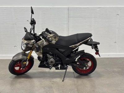 2026 Kawasaki Z125 PRO Cypher Camo Beige - Photo 9