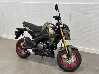 2026 Kawasaki Z125 PRO Cypher Camo Beige - Photo 1