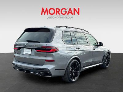 2026 BMW X7 — rear three-quarter view