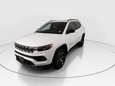 2024 Jeep Compass — rear three-quarter view