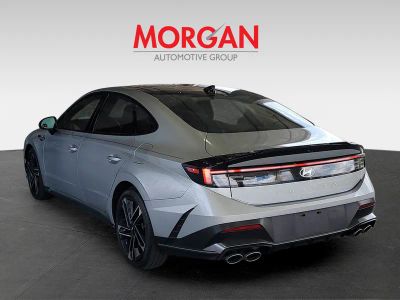 2024 Hyundai Sonata — rear three-quarter view