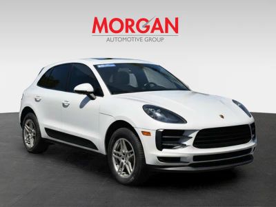 2019 Porsche Macan — rear three-quarter view