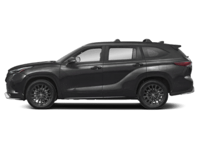 2024 Toyota Highlander — rear three-quarter view