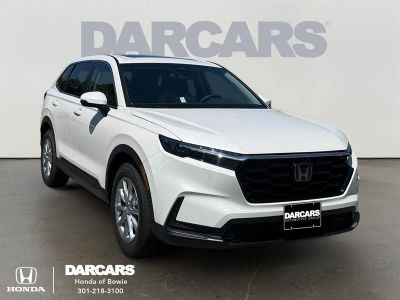 2026 Honda CR-V EX in Platinum White — front three-quarter view