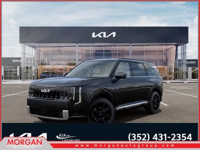 2027 Kia Telluride Hybrid SX — front three-quarter view