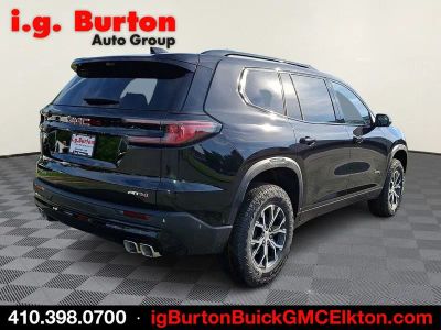 2026 GMC Acadia — interior view