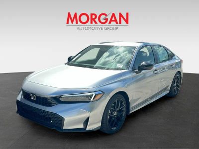 2026 Honda Civic Sedan — rear three-quarter view