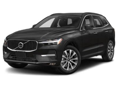 2024 Volvo XC60 Plus Dark Theme in Gray — front three-quarter view