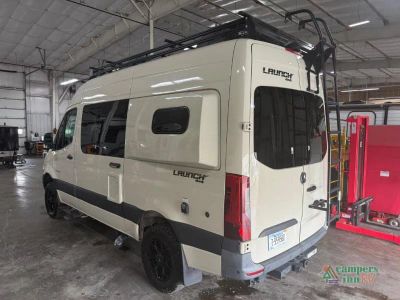 2022 Entegra Coach Launch — rear three-quarter view