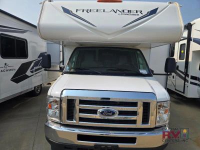 2022 Forest River RV Freelander — front three-quarter view