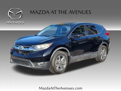 2019 Honda CR-V EX-L in Black — front three-quarter view